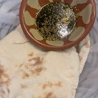 Pita and za’atar  at Tanoor - Seattle in Seattle
