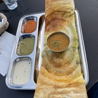 Masala dosa   at Saravana's Dosa and Curry in Wroclaw