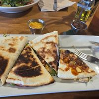 The vegan quesadilla 😘 must try! at Organic Oasis in Anchorage