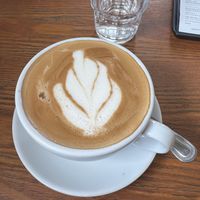 Oat milk latte   at Bandstand Brighton in Brighton