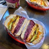 torta milenesa at Guevara's - Domino Park in Brooklyn