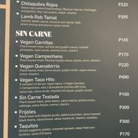 Their SIN CARNE menu features vegan items  at La Chinesca - The Grid Rockwell in Makati
