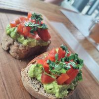 The avocado toast at The Juice Bar by Bajo Bloom in 