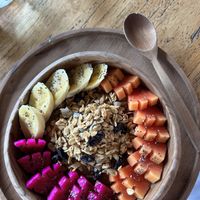 Vegan smoothie bowl  at The Juice Bar by Bajo Bloom in 