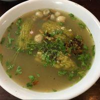 bitter melon soup at Bo De  in Nha Trang