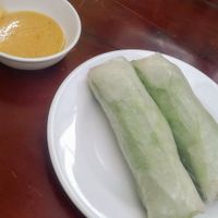 Fresh spring rolls at Bo De  in Nha Trang