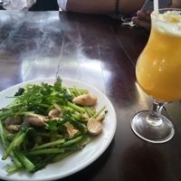 Mushroom with Passion Fruit Juice at Bo De  in Nha Trang