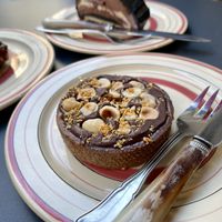 Hazelnut and chocolate , yum!  at La Cabosse Enchantée in La Rochelle