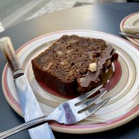 Holiday spices cake!  at La Cabosse Enchantée in La Rochelle