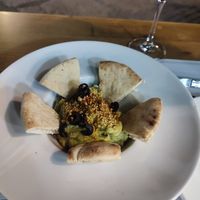 Hummus d'avocat at Taberna La Alquería in Cordoba
