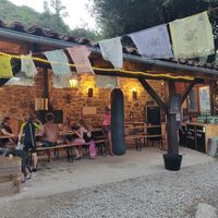 Honesty bar/fridge at Mas de la Fargassa in Amelie-les-bains-palalda
