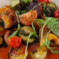 Gnocchi Nuvola (vegan) at Carpenters Arms in Newark