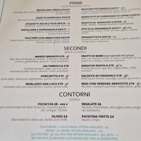 Menu. They even have vegan desserts at Carpenters Arms in Newark