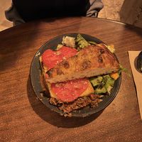 Shepherd’s pie  at Green Life Market in Sarande