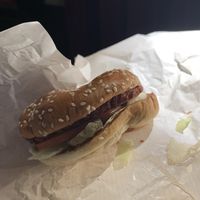 Plant based burger   at MAX - Kungsgatan in Stockholm