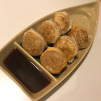 Pot stickers at Loving Hut in Addison