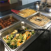 Buffet at Loving Hut in Addison