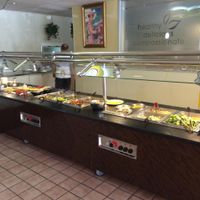 Buffet at Loving Hut in Addison