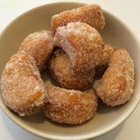 Donut holes
 at Loving Hut in Addison