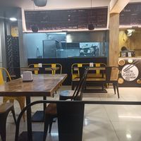 Not only noodles, menu on the wall at Noodle Theory in Karnataka