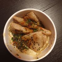 Hummus at Spill the Greens in Lisbon