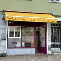 It was all yellow   at Spill the Greens in Lisbon