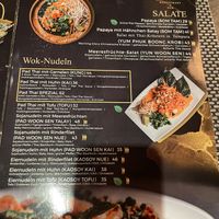 Menu 2  at Zaab in Kolobrzeg