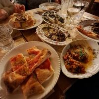 Choice of vegan antipasti at La Bastide de Pierres in Gordes