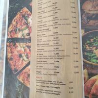 Menu at Bistro Al Dente in Starigrad