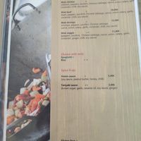 Menu at Bistro Al Dente in Starigrad