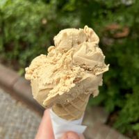 Hazelnut sorbett  at vanille & marille in Berlin