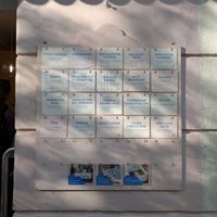 vegan flavours marked with V at vanille & marille in Berlin