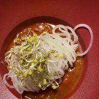 Vegan glas noodles with asia sauce  at Mari Pop Hotel in Ried Im Zillertal