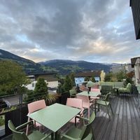 Hotel terrace view  at Mari Pop Hotel in Ried Im Zillertal