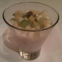 tapioca pudding at Wynn Hotel - The Country Club in Las Vegas