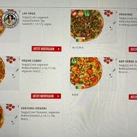 Vegan menu  at Domino's Pizza in Ingolstadt