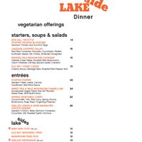 vegan menu at Wynn Hotel - Lakeside in Las Vegas