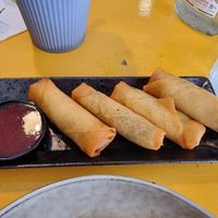 Vegetable spring rolls at Calaveras Street in Cairns