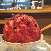 Ice cream (this one isn't vegan! Ask the staff for options) at Craft & Japanese Style Café Takumikan in Hirosaki