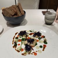 Fourth: vegetable with amazing cream sauces   at L'Evangelista Ristorante & Enoteca in Verona