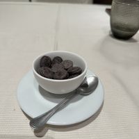 Final sweet: chocolate bites  at L'Evangelista Ristorante & Enoteca in Verona
