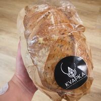 bread in the paper bag at Kvapka in Zilina