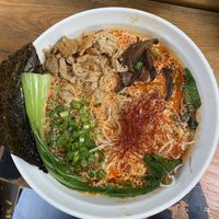Tantanmen - my favourite   at Dozo Vegan Ramen in Warsaw