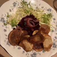 Beet tare tare  at The Artichoke Cafe in Albuquerque