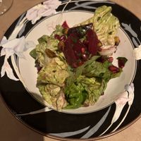 Green salad  at The Artichoke Cafe in Albuquerque