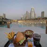 Yummm 😋  at Vegan Burger - Dubai Mall in Dubai