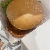 Smokey bacon burger  #Veganuary at Vegan Burger - Dubai Mall in Dubai