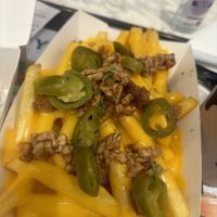 Bacon cheesy loader  at Vegan Burger - Dubai Mall in Dubai