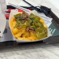 Cheesy fries at Vegan Burger - Dubai Mall in Dubai