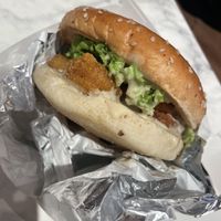 Chicken burger  at Vegan Burger - Dubai Mall in Dubai